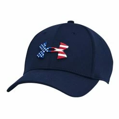Under Armour Men's UA Freedom Blitzing Hat -Golf Accessories Sales Store 1362236 408 mens golf hat