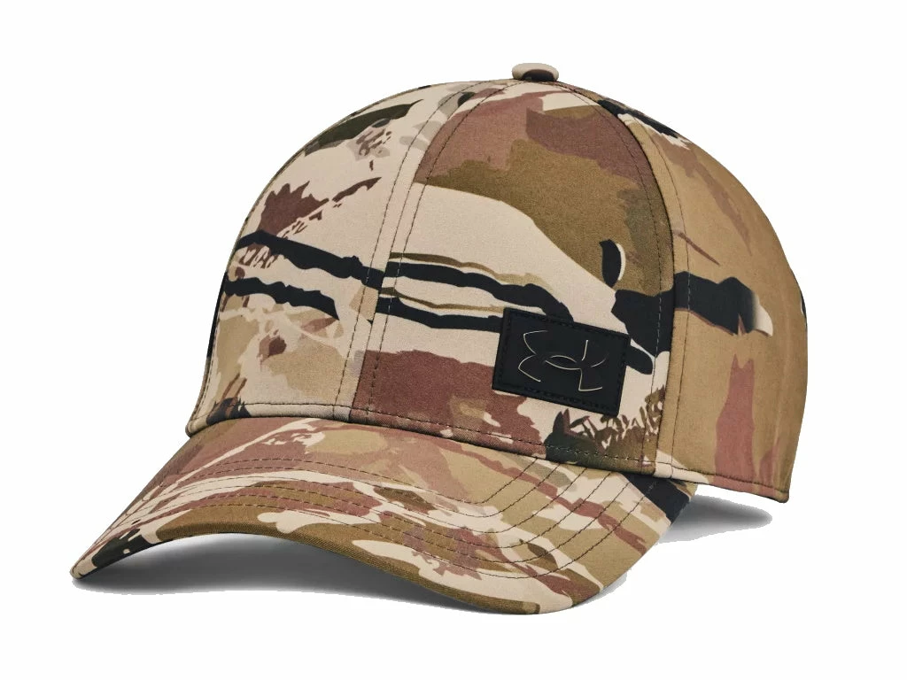 Under Armour Men's UA Storm Camo Stretch Fitted Hat 4 Under Armour Men's UA Storm Camo Stretch Fitted Hat - Image 2