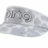 Ping Ladies Sol Golf Visor -Golf Accessories Sales Store 2020 20ping 20golf 20sol 20visor 20white 20hibiscus