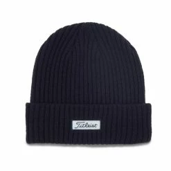 Titleist Charleston Cuff Knit Winter Beanie 2022 -Golf Accessories Sales Store 2022 20titleist 20charleston 20cuff 20knit 20navy