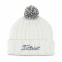 Titleist Cable Knit Pom Pom Beanie