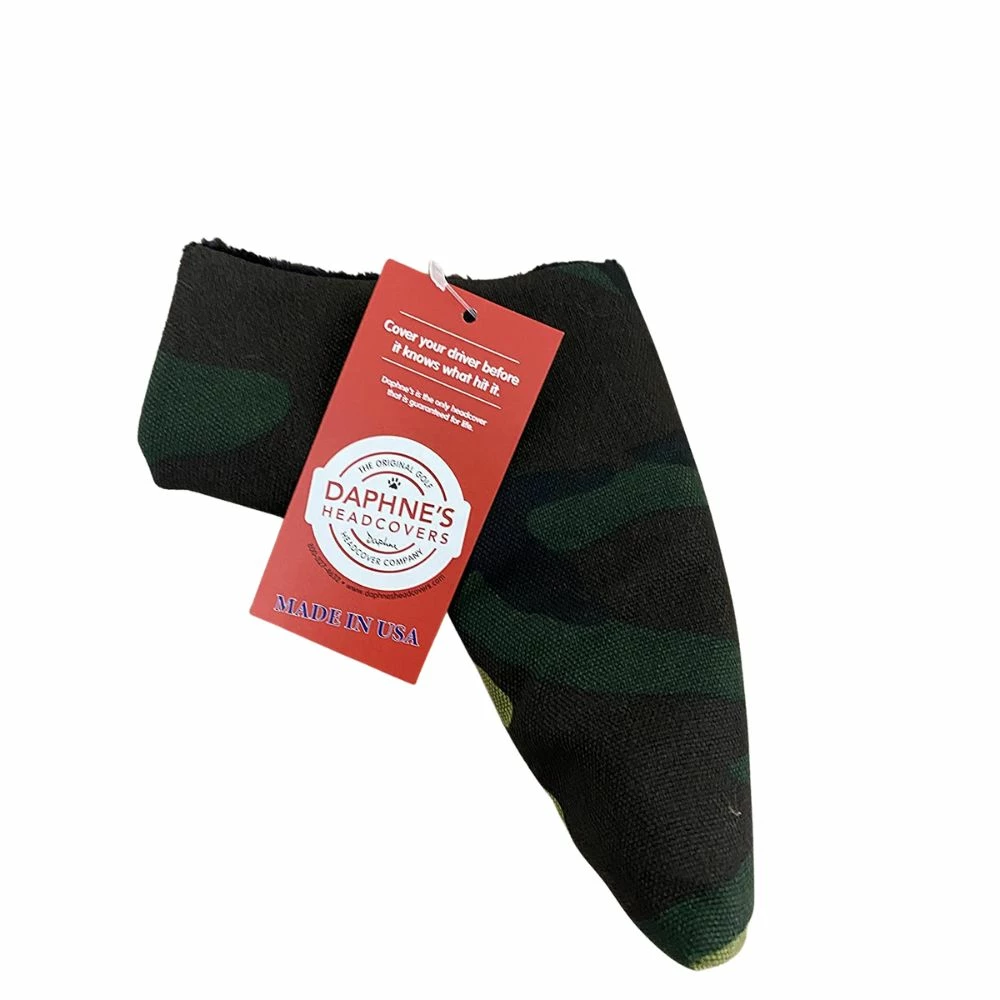 Daphnes Daphne's Camo Golf Putter Headcover - New Head Cover 3 Daphnes Daphne's Camo Golf Putter Headcover - New Head Cover