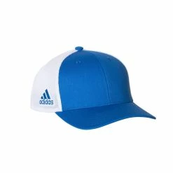 Adidas Colorblock Snapback Golf Hat -Golf Accessories Sales Store adidas colorblock a627 hat vista royal white