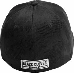 Black Clover Fresh Luck 5 Fitted Hat -Golf Accessories Sales Store bcs2fl50071 black bck