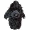 Daphnes Daphne's Black Poodle Golf Animal Hybrid Headcover -Golf Accessories Sales Store daphnes black poodle hybrid headcover
