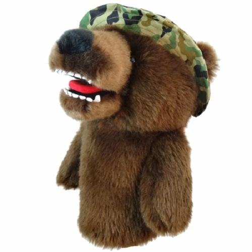Daphnes Daphne's Military Bear Golf Driver Headcover 3 Daphnes Daphne's Military Bear Golf Driver Headcover