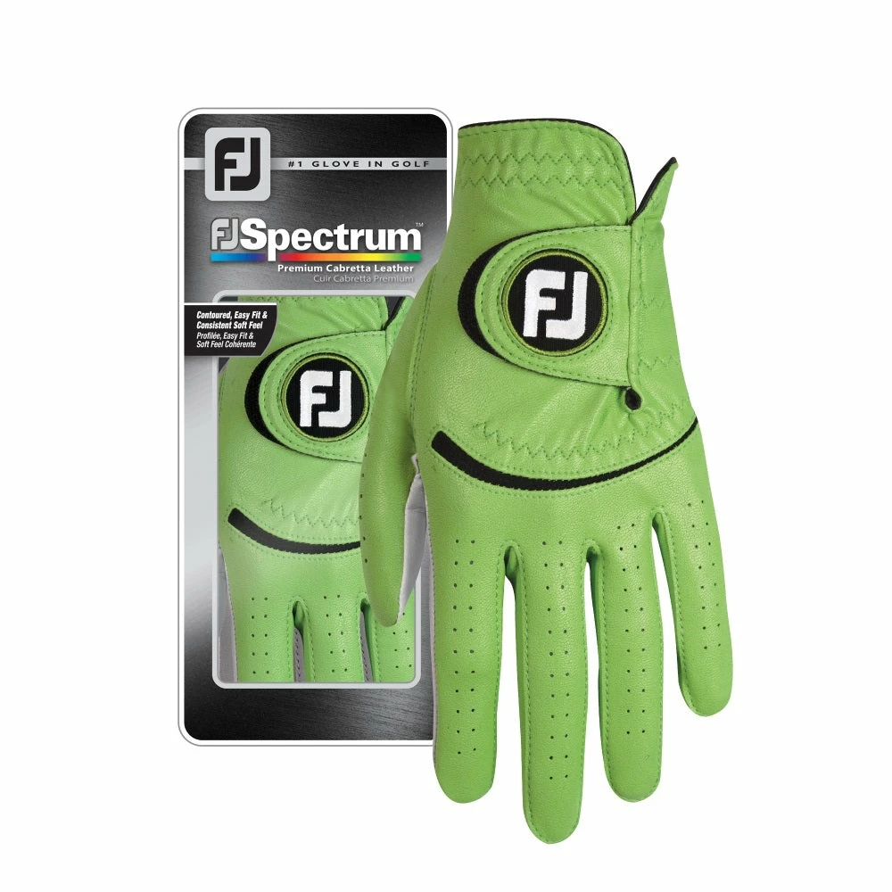 Footjoy FJ Spectrum Golf Glove Lime 3 Footjoy FJ Spectrum Golf Glove Lime