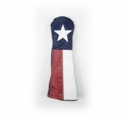 Sunfish Special Edition Leather Head Cover - "The Lonestar" -Golf Accessories Sales Store lonestar 20hybrid