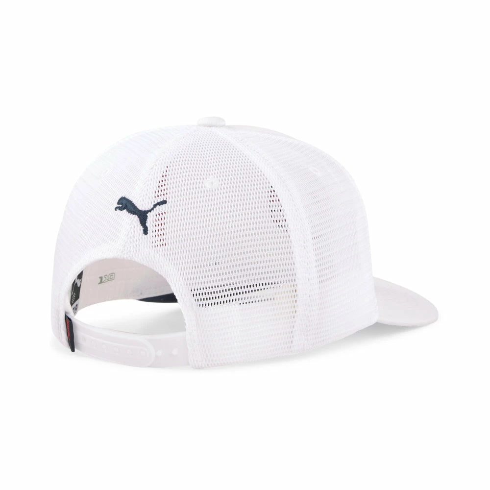 Puma Men's Sundown Trucker P Snapback Golf Hat 6 Puma Men's Sundown Trucker P Snapback Golf Hat - Image 4