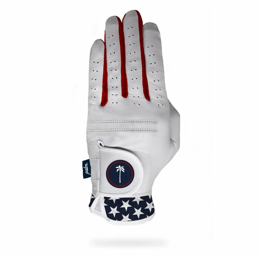 Palm Golf Premium Glove Stars And Stripes (On-Sale) 3 Palm Golf Premium Glove Stars And Stripes (On-Sale)