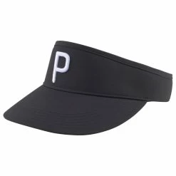 Puma Mens Golf P Visor -Golf Accessories Sales Store puma mens golf p visor black