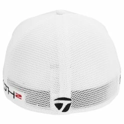 TaylorMade Men's Tour Cage Fitted Hat 18 TaylorMade Men's Tour Cage Fitted Hat -Golf Accessories Sales Store tm23acc tf506 n8934321 tour 20cage white bck v1