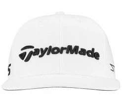 TaylorMade Men's Tour Flatbill Golf Hat 14 TaylorMade Men's Tour Flatbill Golf Hat -Golf Accessories Sales Store tour 20flatbill 20wht 203