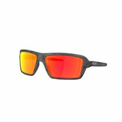 Oakley Cables Sunglasses Black Camo Frame PRIZM Ruby Lens