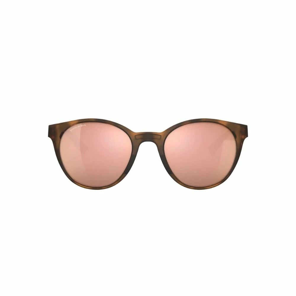 Oakley Spindrift Sunglasses Matte Brown Tortoise Frame Prizm Rose Gold Lens 4 Oakley Spindrift Sunglasses Matte Brown Tortoise Frame Prizm Rose Gold Lens - Image 2