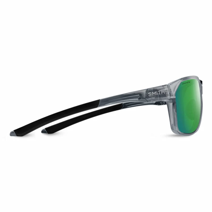 Smith Leadout PivLock Sunglasses Cement Crystal Frame W/ Chromapop Green Mirror Lens 5 Smith Leadout PivLock Sunglasses Cement Crystal Frame W/ Chromapop Green Mirror Lens - Image 3