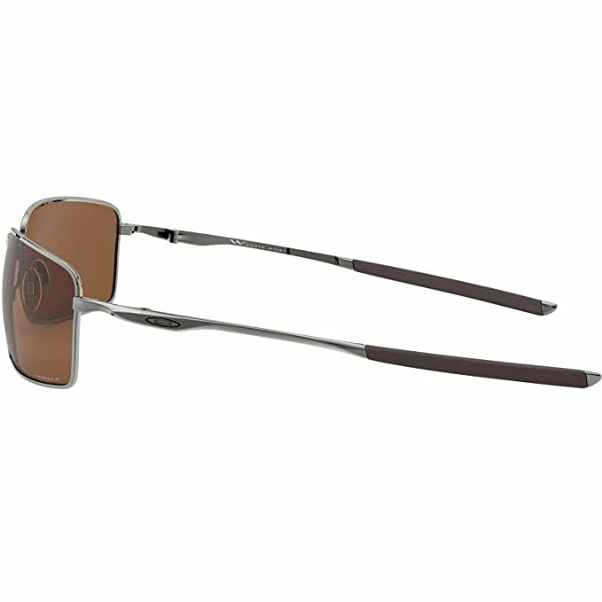 Oakley Square Wired Sunglasses Tungsten Frame Prizm Tungsten Polarized Lens 4 Oakley Square Wired Sunglasses Tungsten Frame Prizm Tungsten Polarized Lens - Image 2