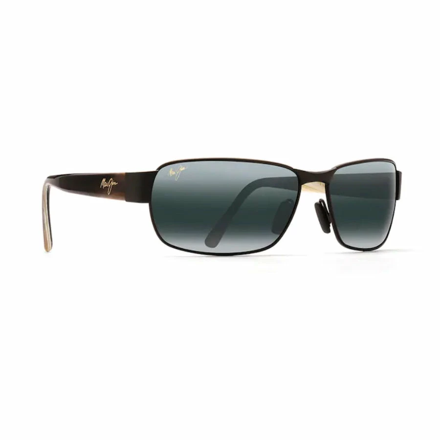 Maui Jim Black Coral Polarized Sunglasses Matte Black Frame Neutral Grey Lens 3 Maui Jim Black Coral Polarized Sunglasses Matte Black Frame Neutral Grey Lens
