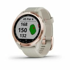 Garmin Approach S42 Sports Golf Watch -Golf Accessories Sales Store garmin 20approach 20gs42 20gps 20golf 20watch 20rose 20gold 20light 20sand