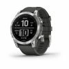 Garmin Fenix 7 GPS Watch Silver W/ Graphite Band -Golf Accessories Sales Store garmin 20fenix 207 20gps 20watch 20silver 20w 20graphite 20band 201