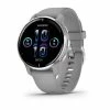 Garmin Venu 2 Plus GPS Watch Powder Gray/Silver -Golf Accessories Sales Store garmin 20venu 202 20plus 20gps 20watch 20powder 20gray silver 201