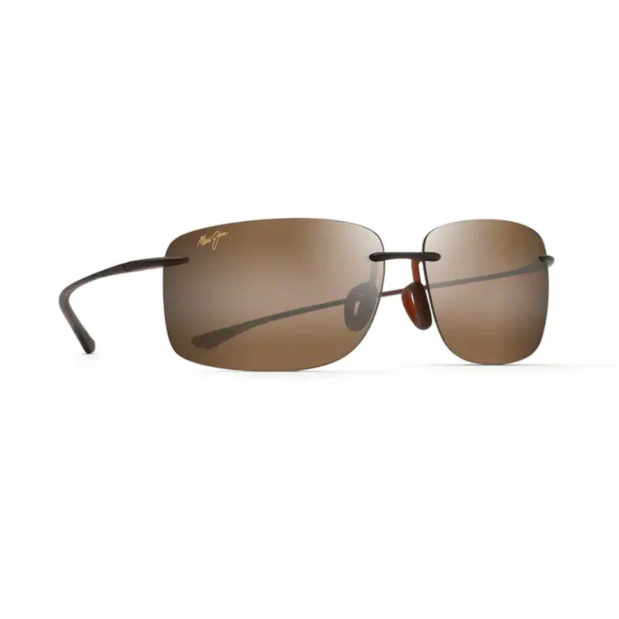 Maui Jim Hema Polarized Sunglasses Matte Rootbeer Frame HCL Bronze Lens 3 Maui Jim Hema Polarized Sunglasses Matte Rootbeer Frame HCL Bronze Lens