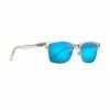 Maui Jim Kawika Polarized Sunglasses Crystal Frame Blue Hawaii Lens -Golf Accessories Sales Store kawika 20clear