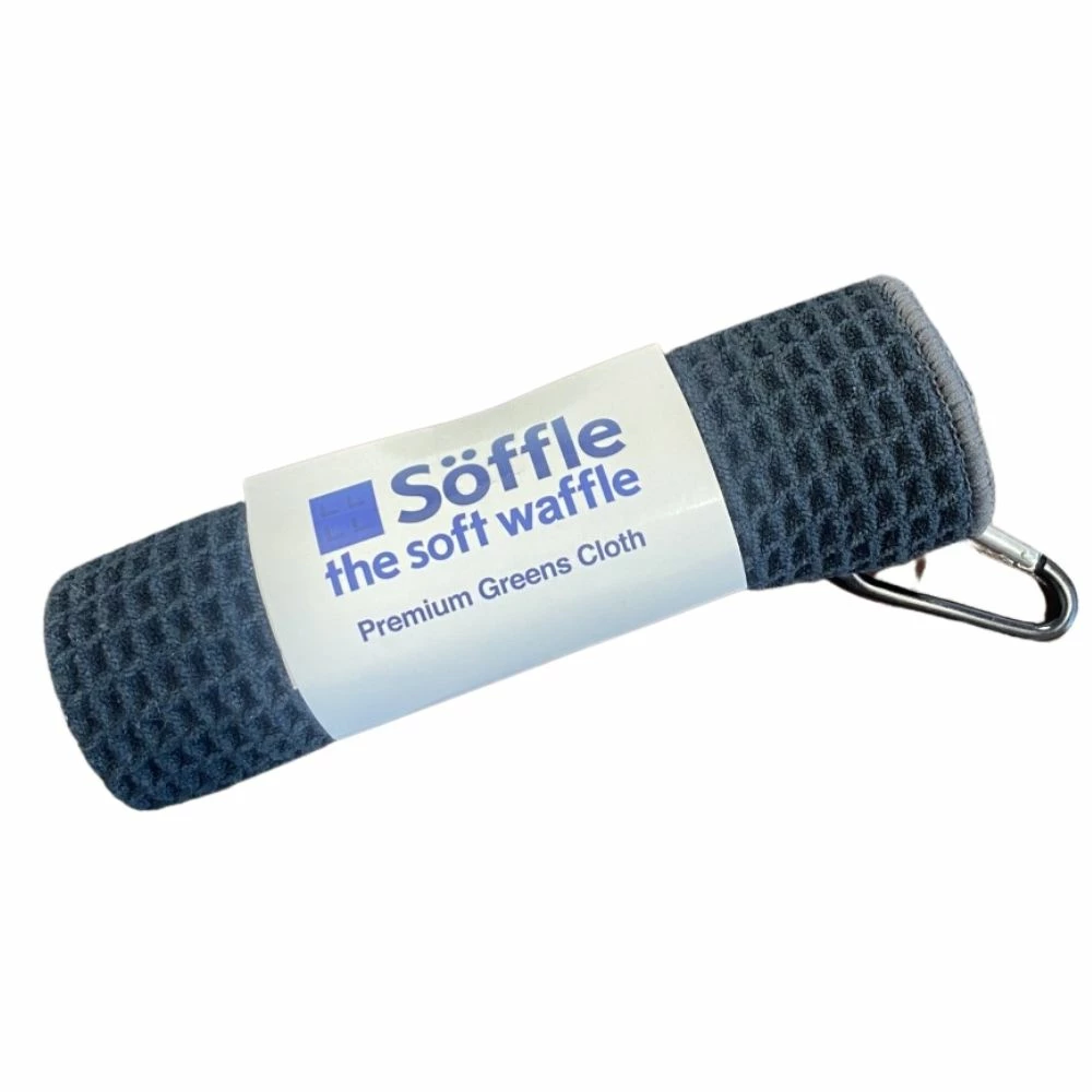 Soffle Microfiber Waffle Golf Towel W/ Clip 16" X 16" 5 Soffle Microfiber Waffle Golf Towel W/ Clip 16" X 16" - Image 3