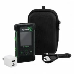 IZZO Golf Swami Vibe GPS + Bluetooth Speaker -Golf Accessories Sales Store swami vibe gps green 2