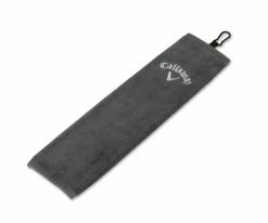 Callaway Tri-Fold Grey Golf Towel